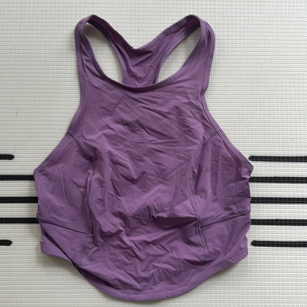 Lululemon cropped tank- size 6